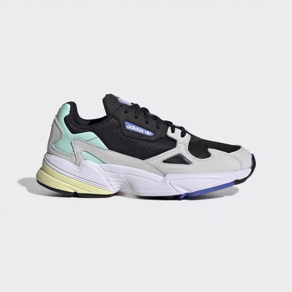 Adidas Falcon Tenis Negros Para Mujer (MX-51306)